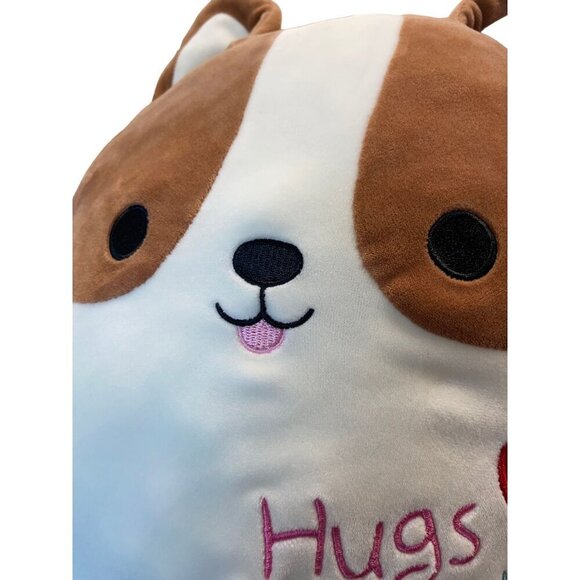 Squishmallows Hugs & Squishes Reginald Corgi Dog Plush Pillow 12" Soft & Cuddly - Picture 3 of 4